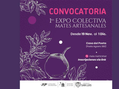 Abrió la 1° convocatoria Expo Colectiva de Mates Artesanales en Merlo