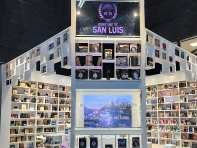 San Luis ya luce su stand para la 47ª Feria Internacional del Libro