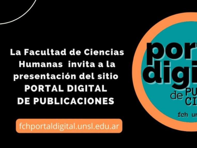 Presentarán el Portal Digital de Publicaciones de la FCH