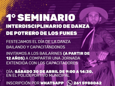  1° Seminario Interdisciplinario de Danza de Potrero de los Funes.