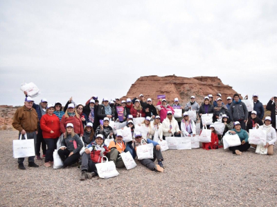 TURISMO SOCIAL: El 1er viaje fué con 48 adultos mayores a Las Sierras de las Quijadas