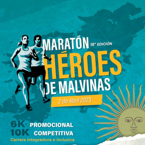 Llega la 18° edición de la Maratón Héroes de Malvinas a Villa de Merlo
